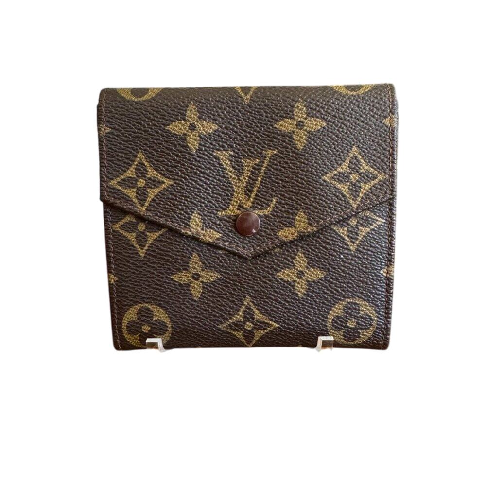 Louis Vuitton Vintage Elise Monogram Trifold Wallet 1981